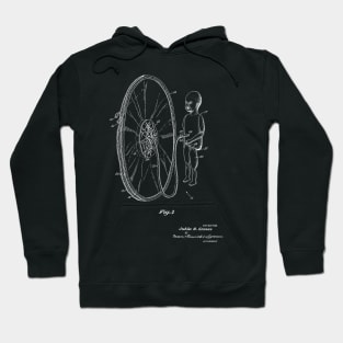 Obstetrics and Midwife Education Vintage Patent Drawing Hoodie